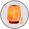 Pack Lámpara de Sal del Himalaya con Difusor + Esencia