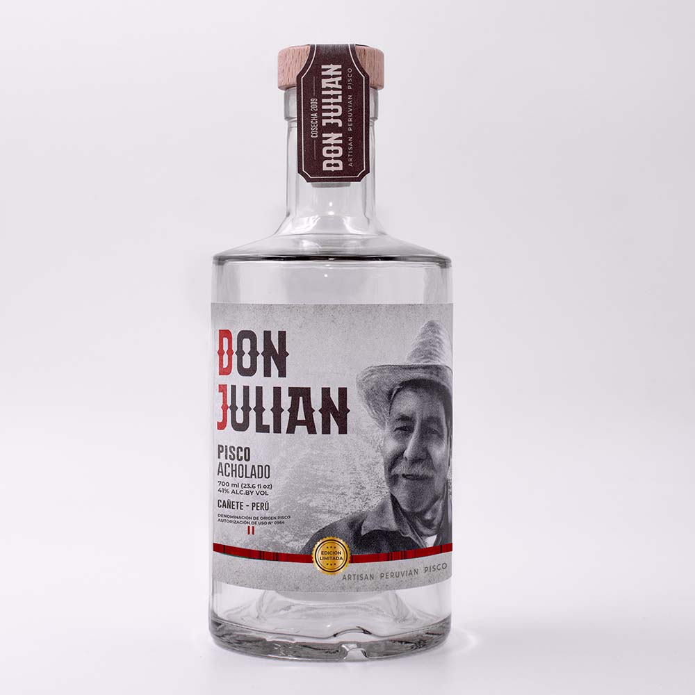 Pisco acholado Don Julian - Botella de 700 ml