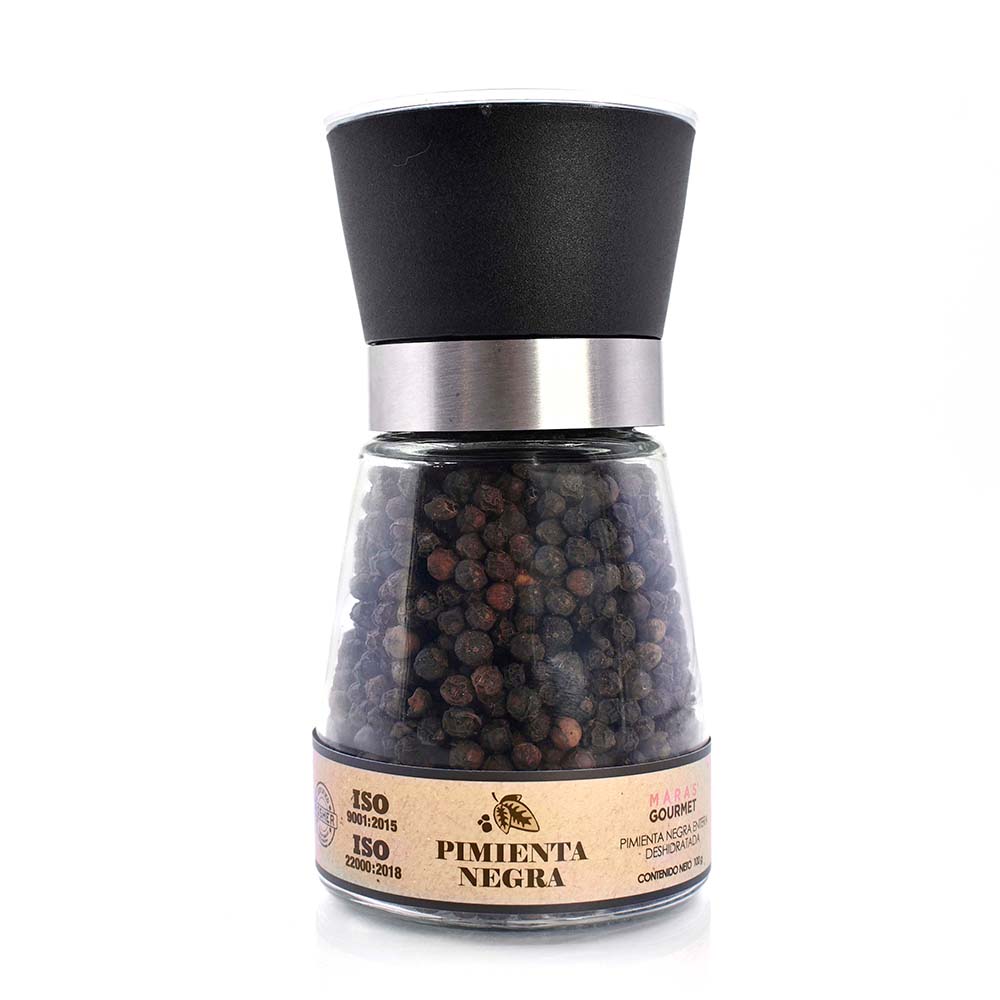 Pimienta Negra - Moledor Recargable - 100g